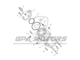 Kit Cilindro Y Piston Anillos Yamaha Yz85 2002 Al 2018