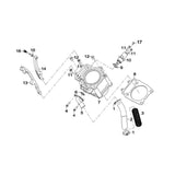 Kit Reparación Cf Moto Cforce Zforce 600 X6 Z6 (2011-2015)