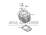 Kit Reparacion Para Honda Xl200 Xr200 (1980-2002) 63mm Bore