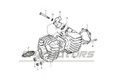 Suzuki Jr50 Lt50 Lta50 Alt50, Kit Cilindro Pistón Completo