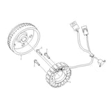 Estator Cf Moto Uforce 500 Cf500 X5 (2011-2015)