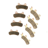Balatas Traseras Gold Can Am Maverick X3 (2017-2021) 8 Pz