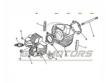 Kit Reparación Cilindro Piston Yamaha Pw80 Y-zinger (83-06)