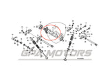 Arbol Levas Para Honda Trx400 Trx400ex 1999-2008
