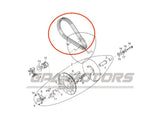 Banda Rzr 1000 Turbo Gate Carbon Reforzada Polaris 2017-2020