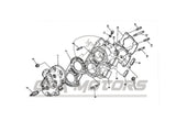 Kit De Cilindros Yamaha Banshee 1987-06 Pistón Anillos Empaq