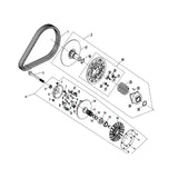 Clutch Primario Cf Moto Cf400 Cforce (2015-2017) Cforce 600