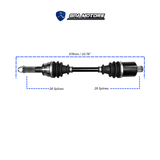 Ejes Traseros Para Polaris Sportsman 570 (2015-2023)