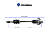 Flecha Eje Trasera Para Yamaha Rhino 700 Yxr700 (2008-2013)
