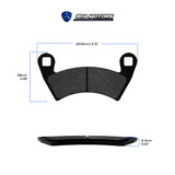 Kit Frenos Balatas Delatera Y Trasera Rzr Polaris Xp 1000