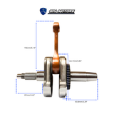Cigueñal Para Honda Trx400ex (1999-2008) 13000-mbv-730