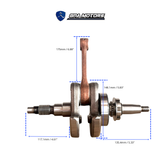Cigueñal Yamaha Grizzly 700 (14-22) Kodiak 700 (19-22)