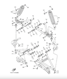 Amortiguador Delantero Yamaha Viking 700 (yxm700d) 2014-2020