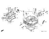 Cabeza Honda Trx250ex Trx250x Trx250 Recon (2003-2014)