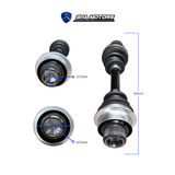 Eje Diferencial Cardan Delantero Yamaha Grizzly 660