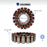 Estator Alternador Kawasaki Kfx400 (03-07) Suzuki Ltz400