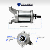Arranque Para Suzuki Sv650/a Sv650s, Sfv650 V Strom Dl650