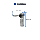 Tie Rod Ends For Kawasaki Prairie 360 2003-2010