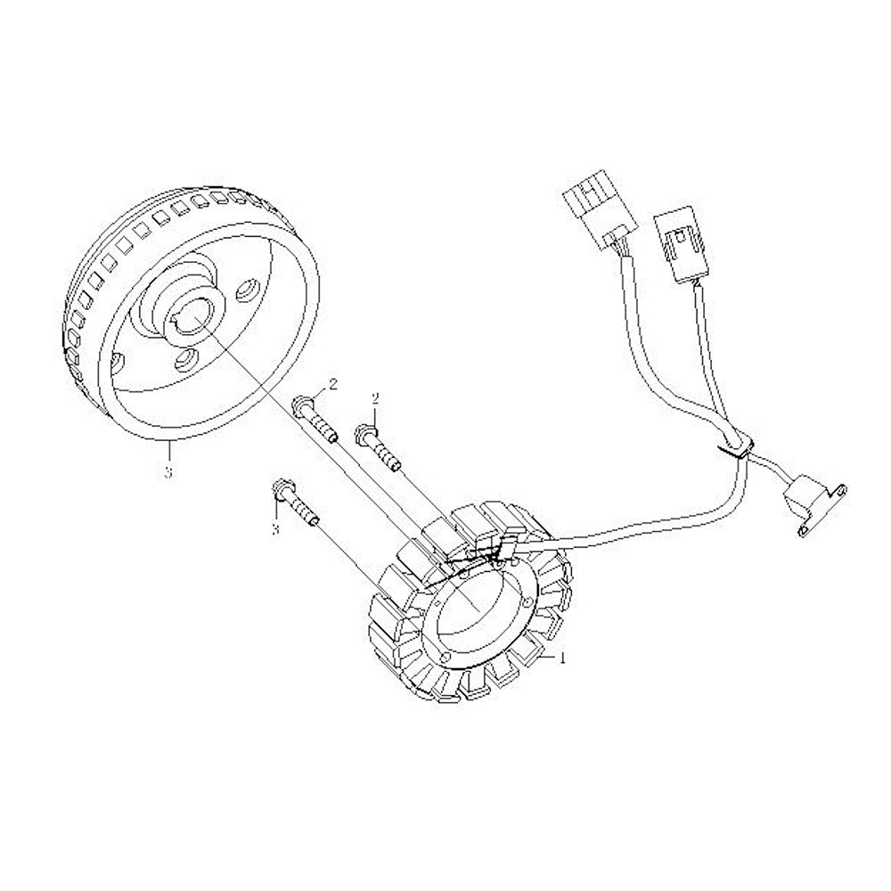 Estator Cf Moto Uforce 500 Cf500 X5 (2011-2015)