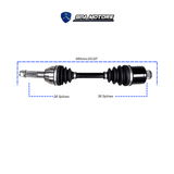 Flechas Ejes Traseros Para Polaris Sportsman 700 (2003-2005)