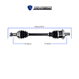 Flechas Ejes Traseras Para Arctic Cat Alterra 700 2017-2019