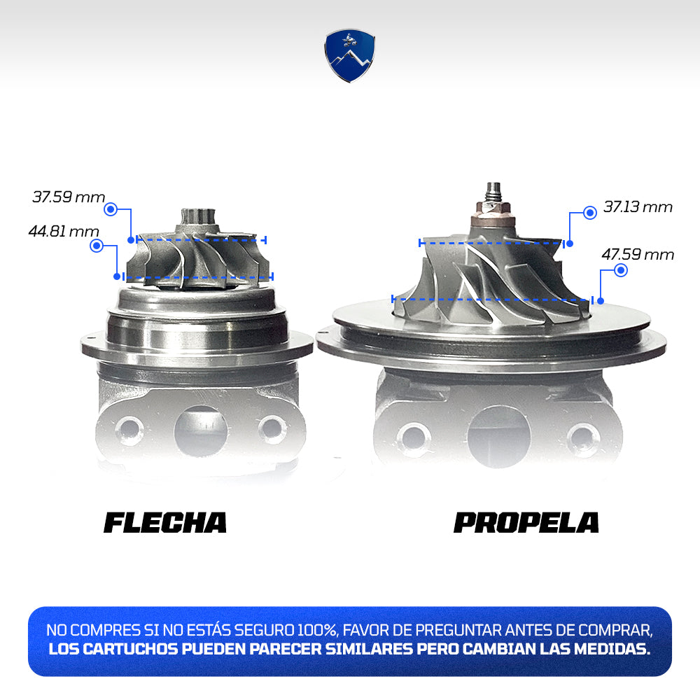 Cartucho Turbo Compatible Para Fiat Ducato 2.3 Multijet 120