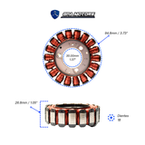 Estator Alternador Para Honda Trx 350 Rancher (2000-2006)