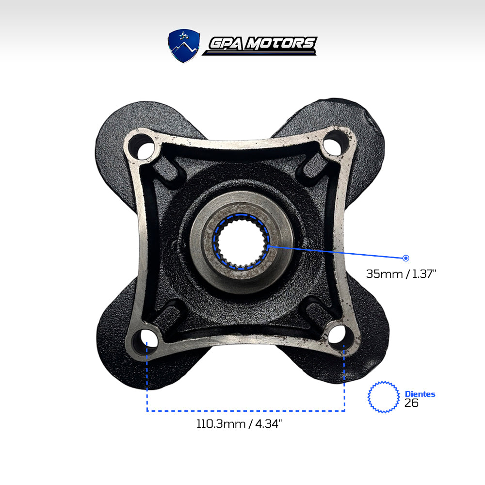 Masa Trasera Polaris Ranger 570 (15-16) Ranger 900 (13-19)