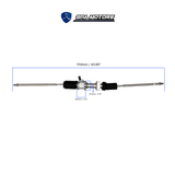 Dirección Cremallera Para Polaris Ranger 900 Diesel (11-14)