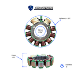 Estator Para Scrambler 500 (97-00) Sportsman 500 (98-01)