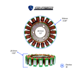 Stator For Suzuki Sv650 (1999-2002) Suzuki Sv650s
