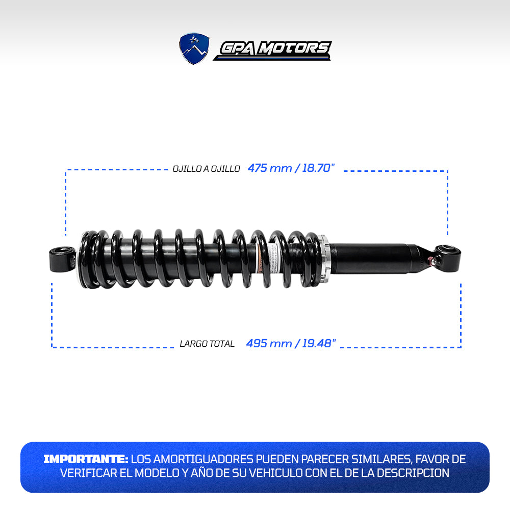 Amortiguador Trasero Honda Rincon 650 Honda Rincon 680