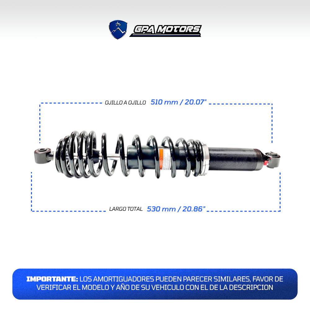 Amortiguador Trasero Polaris Sportsman 850 (2009-2023)