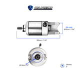 Motor De Arranque Marcha Para Kawasaki Prairie 360 (03-08)