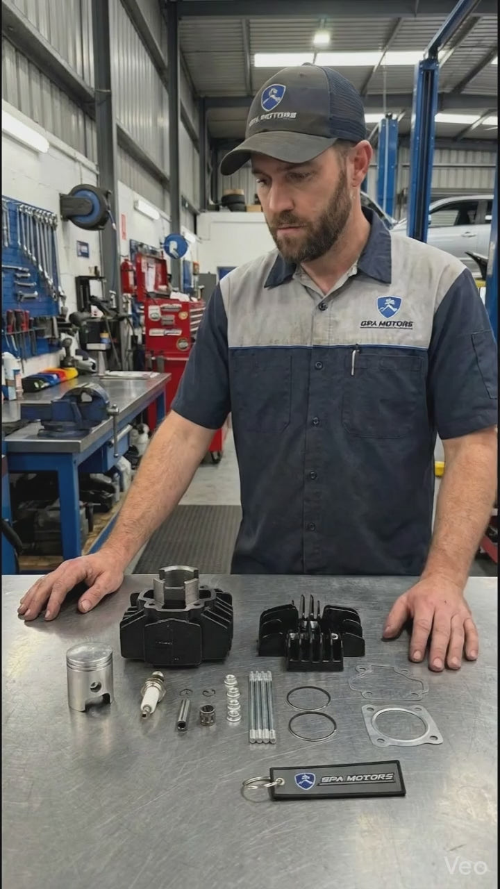 Yamaha Pw 50 81-18 Kit Reparación Cilindro Piston Anillos