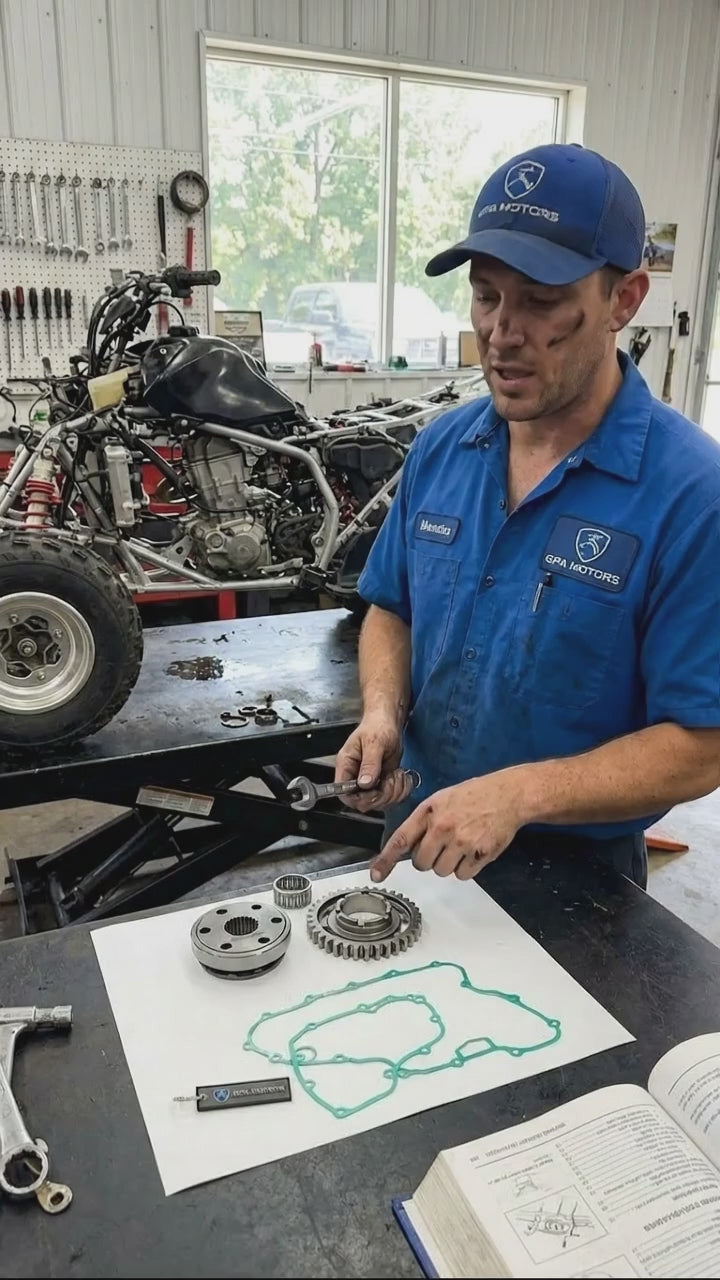 Arranque Bendix Clutch Para Honda Trx450r Trx450er